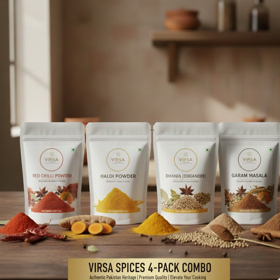 Virsa Essential Spice Bundle (4-in-1)
