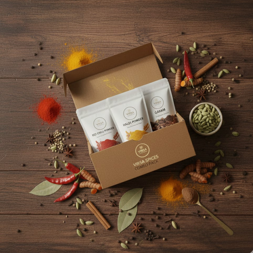 Virsa Essential Spice Bundle (4-in-1)